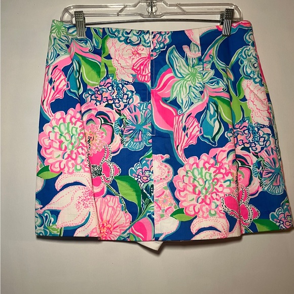 Lilly Pulitzer Tawney Skort Multi Peony for Your Thoughts Size 8 NWOT - Picture 6 of 10